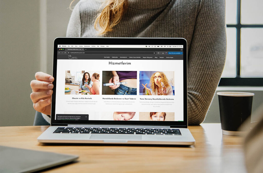 Diyetisyen Kübra Yazıcı Web Sitesi