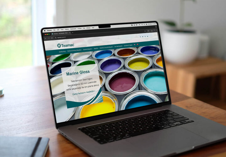 Web Tasarım - Teamac TR Kurumsal Web Sitesi